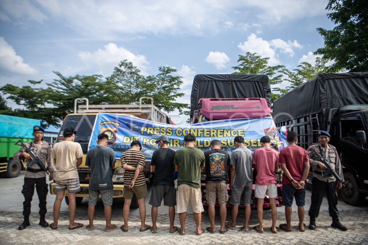 RILIS KASUS PENANGKAPAN BBM ILEGAL DI PALEMBANG
