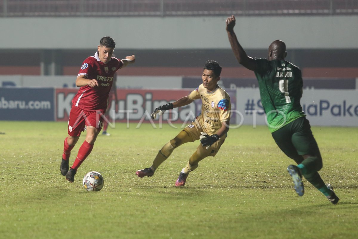 PERSIS SOLO KALAHKAN RANS NUSANTARA FC | ANTARA Foto