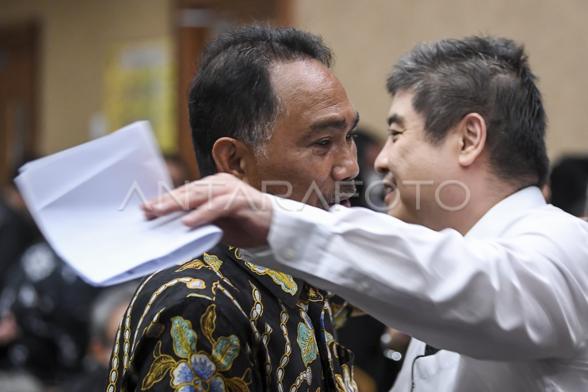 SIDANG LANJUTAN KASUS KORUPSI MINYAK GORENG | ANTARA Foto