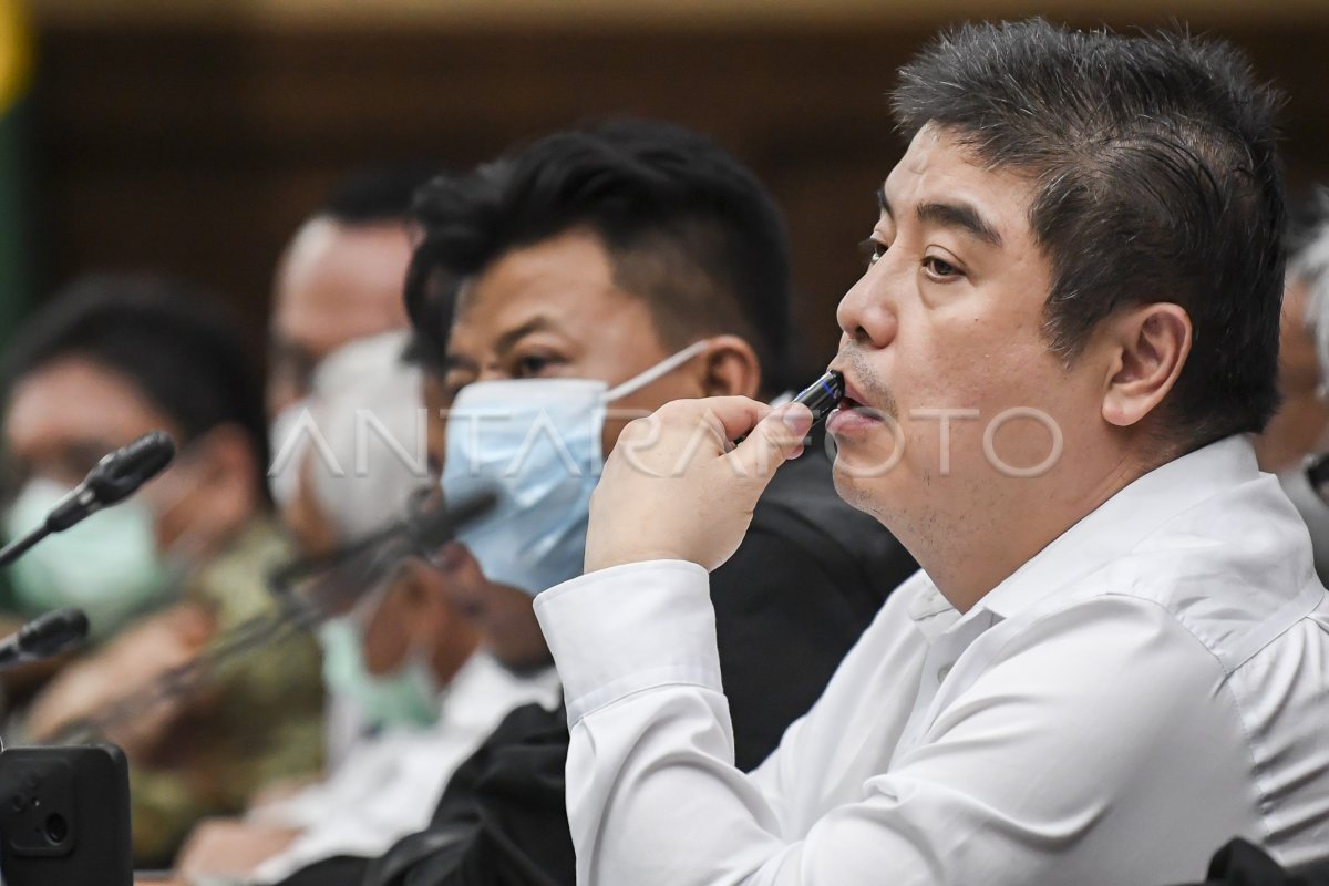 SIDANG LANJUTAN KASUS KORUPSI MINYAK GORENG | ANTARA Foto