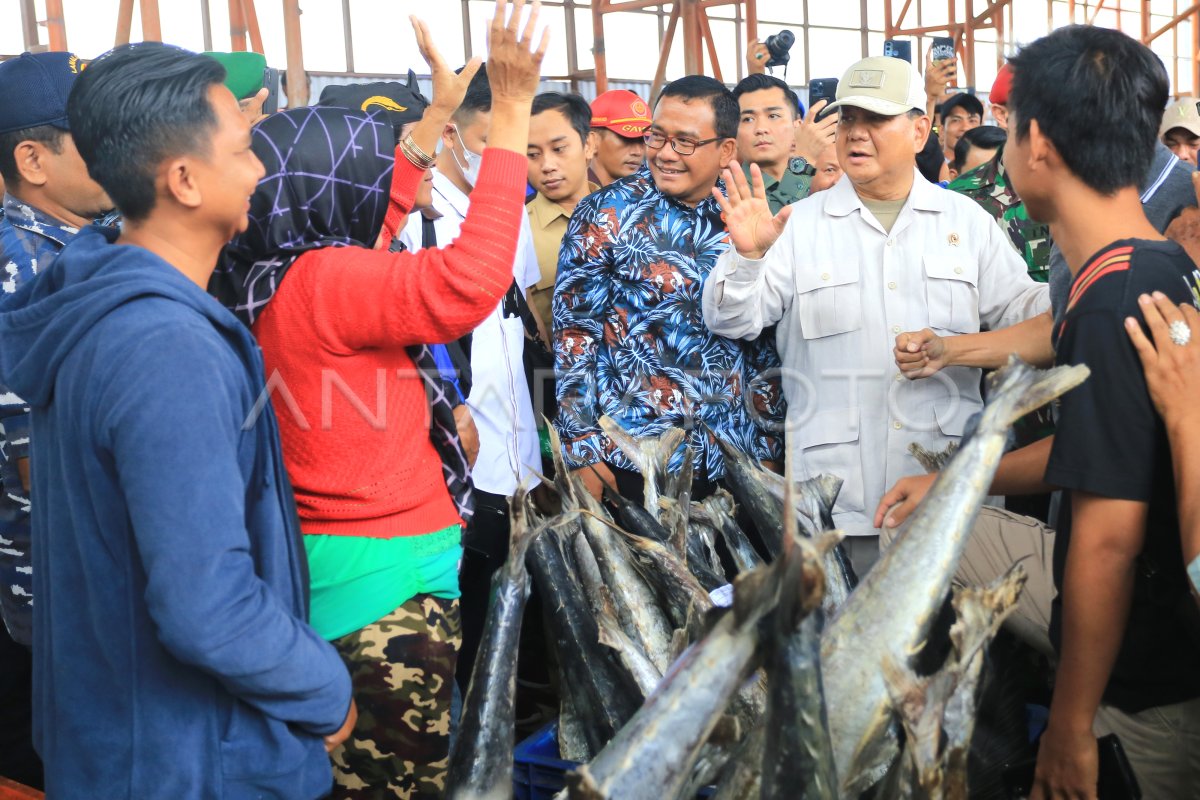 Kunjungan Menhan Prabowo Di Indramayu Antara Foto