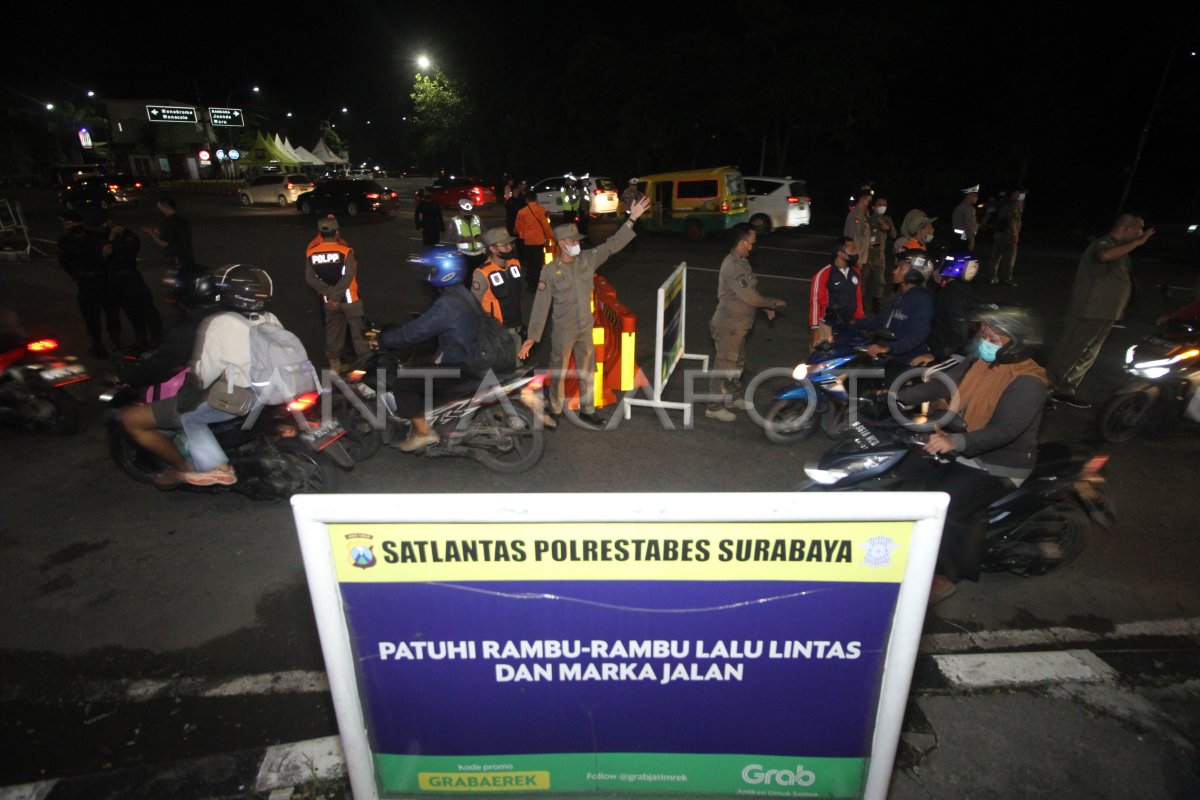 PENYEKATAN KENDARAAN MENUJU SURABAYA