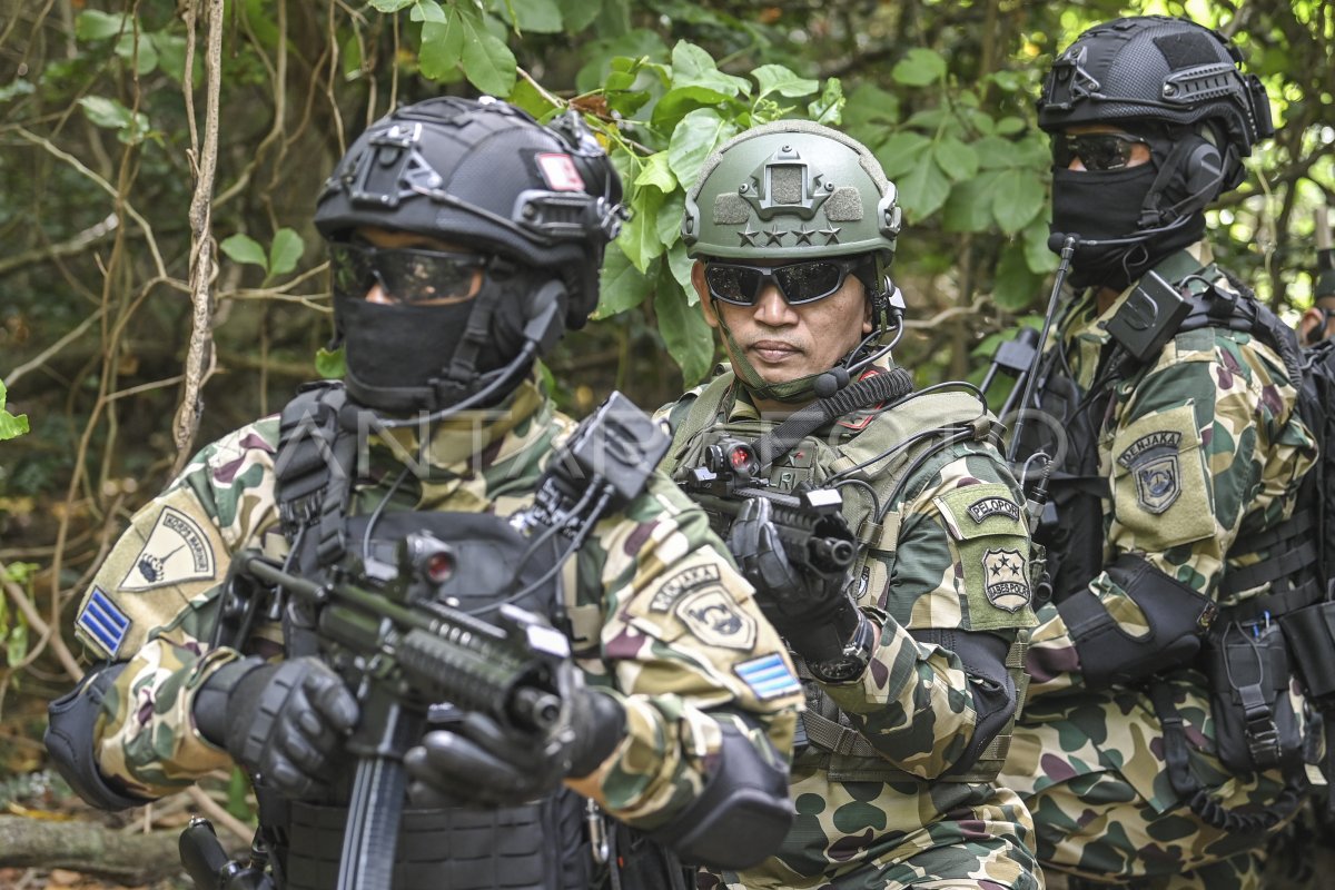 PENGANGKATAN WARGA KEHORMATAN KORPS MARINIR | ANTARA Foto