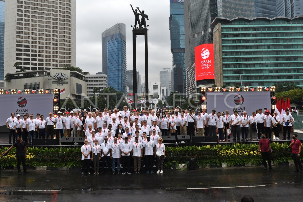 KICK OFF KEKETUAAN INDONESIA DALAM ASEAN | ANTARA Foto