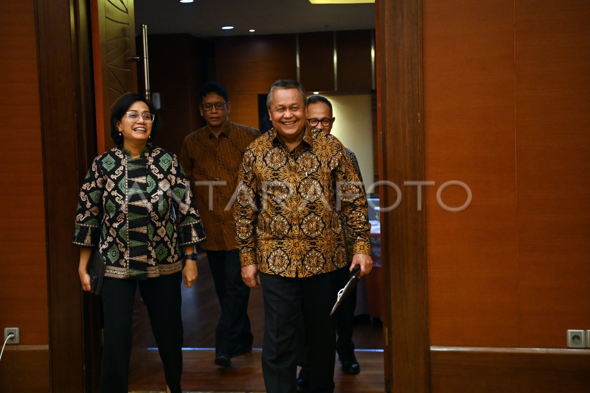 KONFERENSI PERS HASIL RAPAT BERKALA KSSK TAHUN 2023 | ANTARA Foto