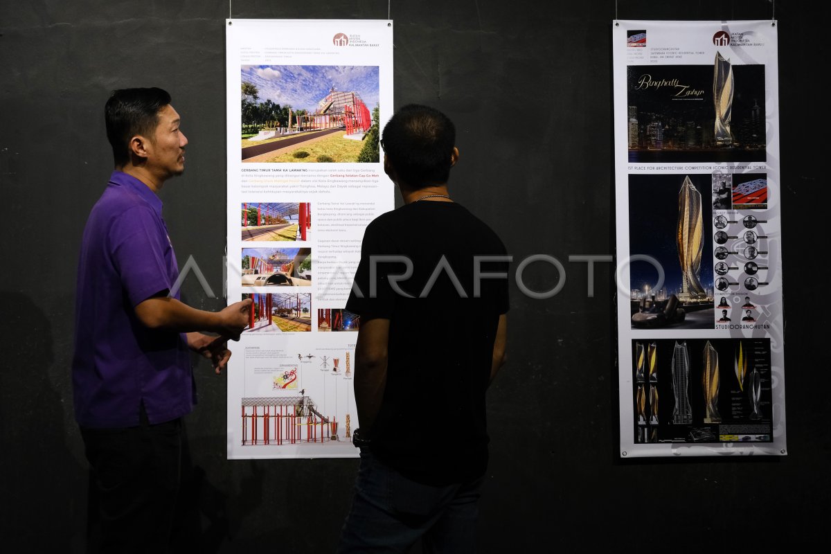 PAMERAN KARYA ARSITEKTUR BUKA MATA | ANTARA Foto