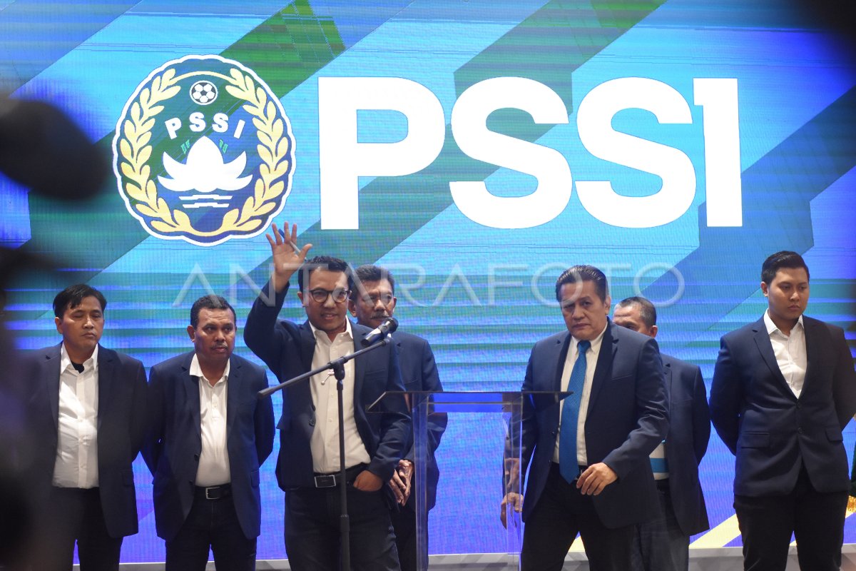 PENETAPAN DAFTAR CALON KETUA UMUM PSSI | ANTARA Foto