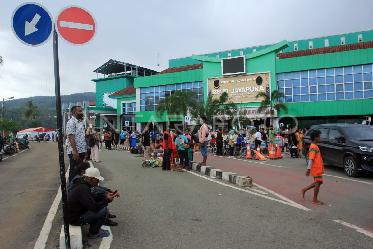 DAMPAK GEMPA BUMI JAYAPURA | ANTARA Foto