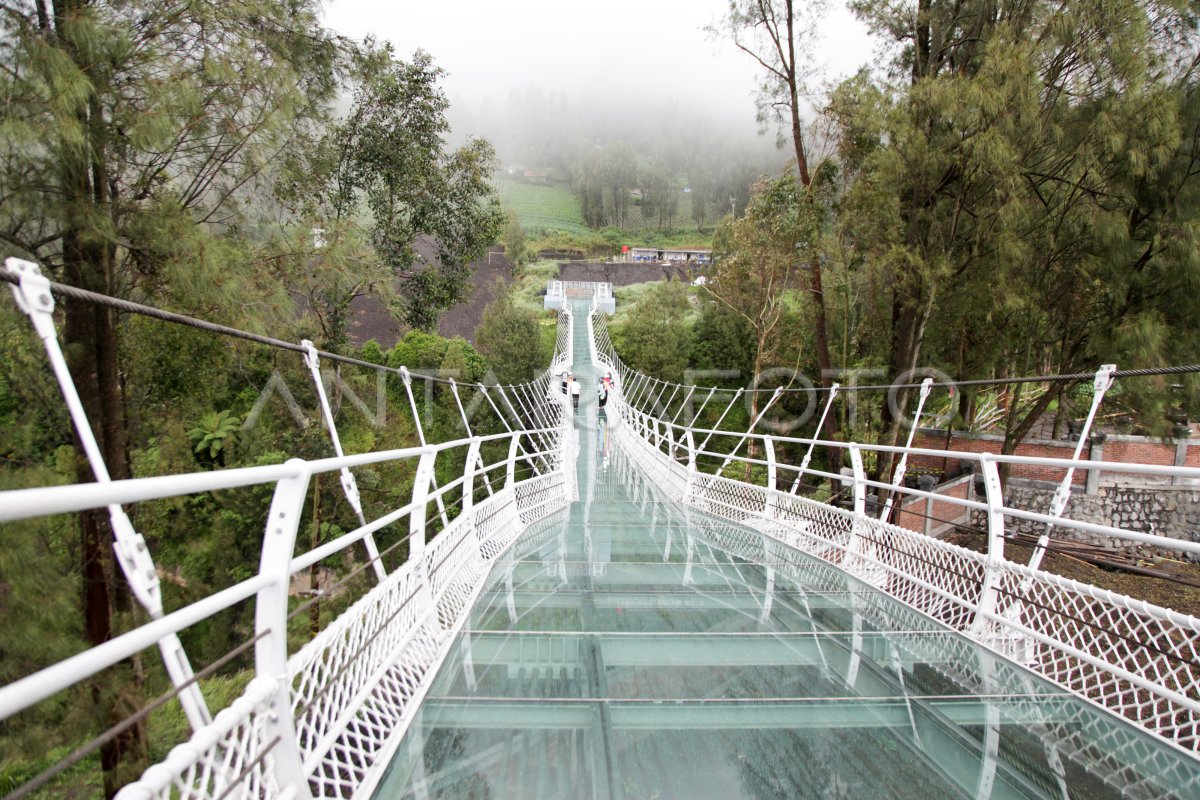 JEMBATAN GANTUNG KACA DI BROMO