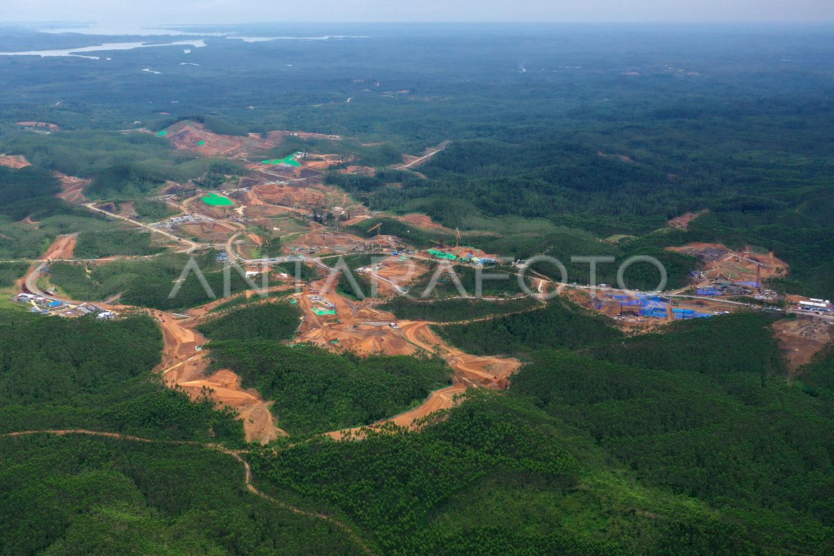 PEMBANGUNAN KIPP IKN NUSANTARA | ANTARA Foto