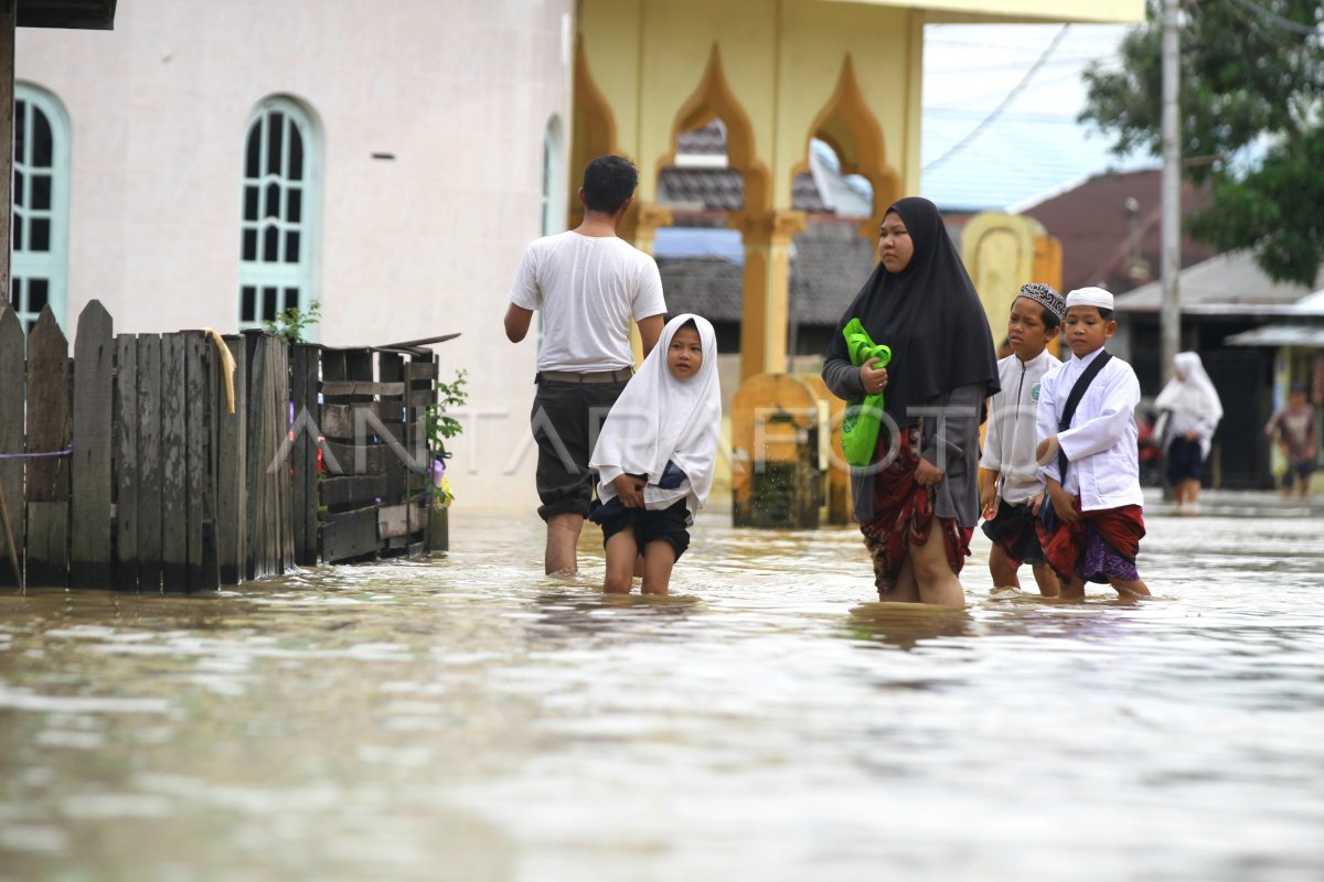 KABUPATEN BANJAR TETAPKAN STATUS DARURAT TANGGAP BENCANA BANJIR ...