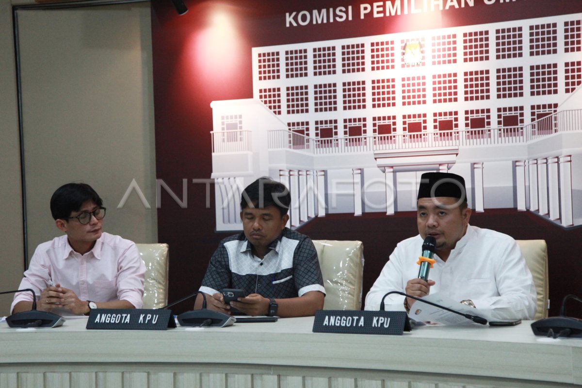 KETERANGAN KPU MEMORI BANDING PUTUSAN BAWASLU | ANTARA Foto