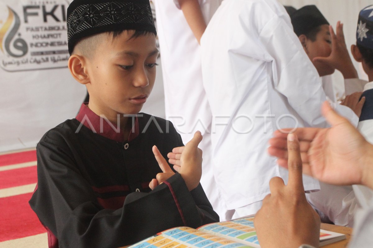 TAHSIN AL QURAN PENYANDANG DISABILITAS | ANTARA Foto