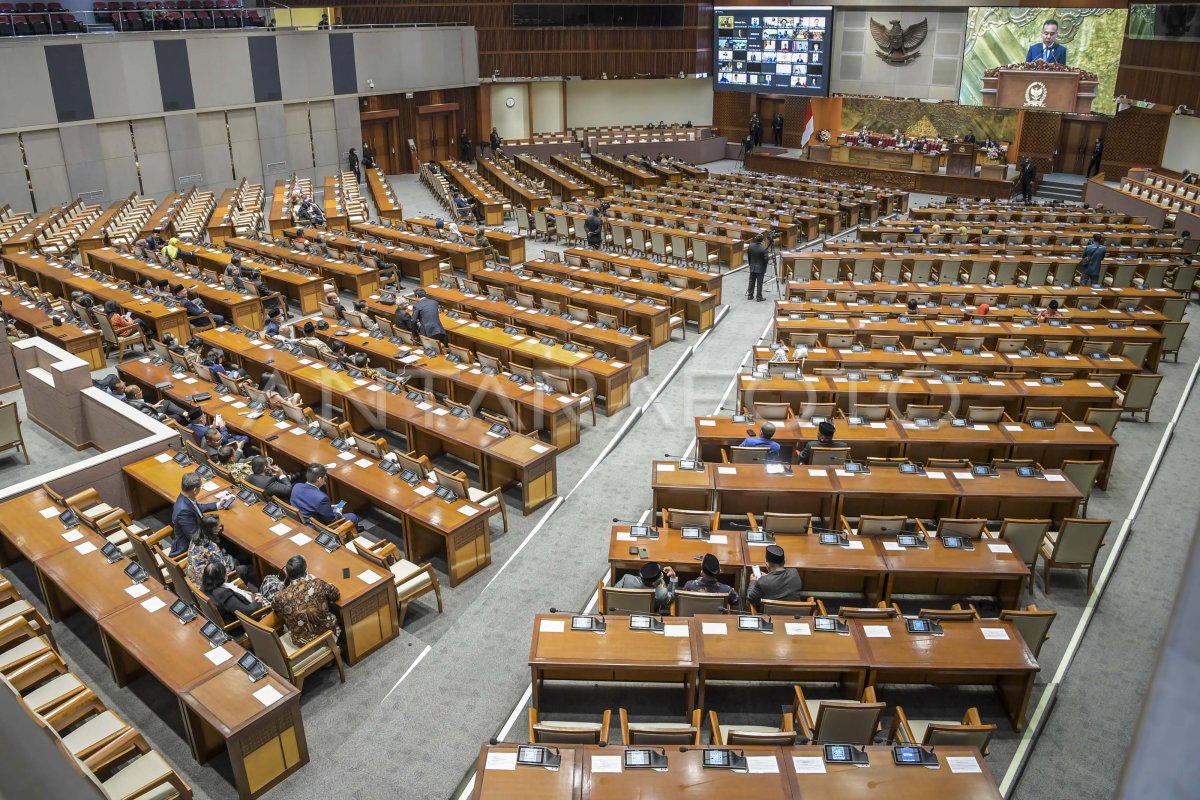 Rapat Paripurna Dpr Antara Foto