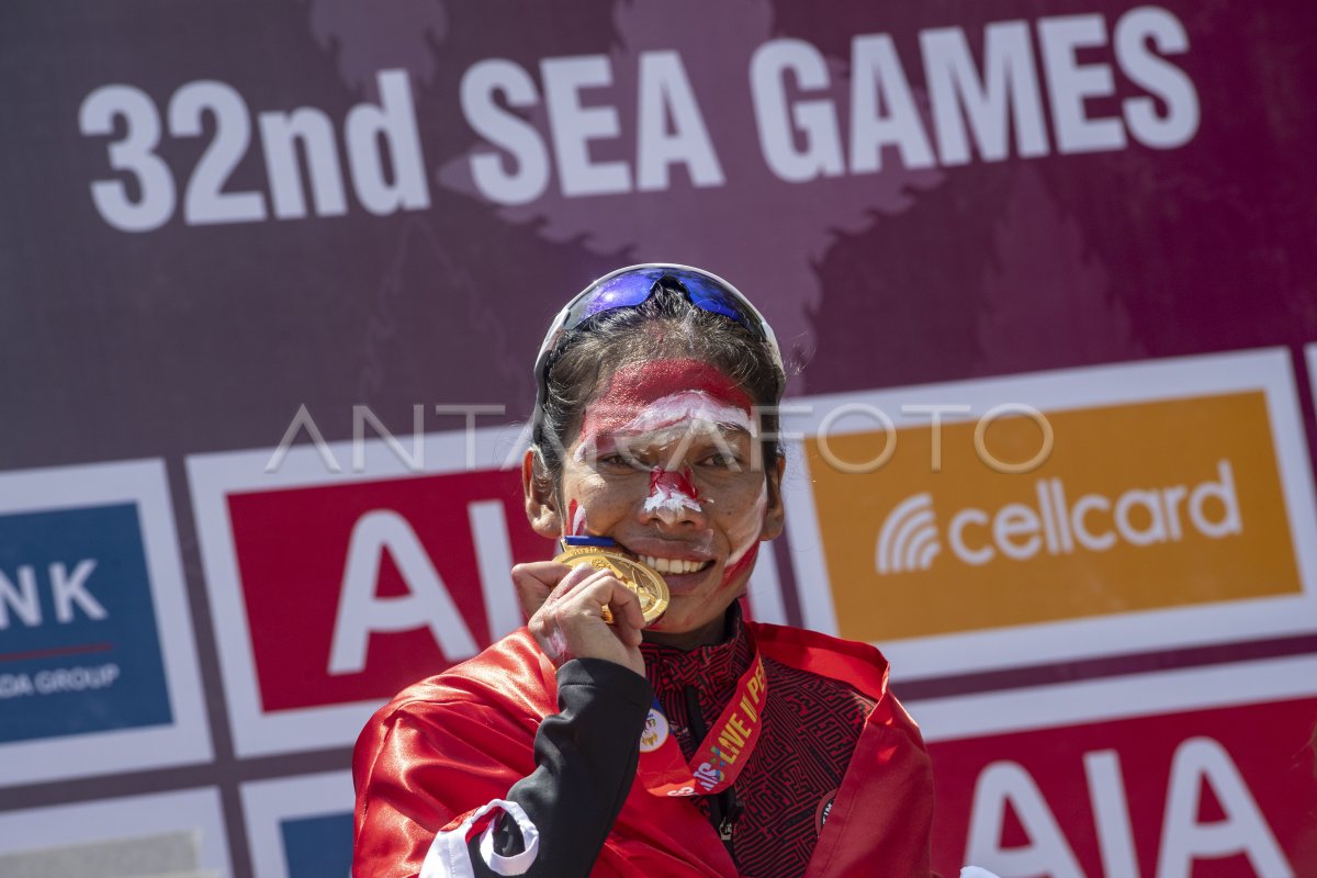 Odekta Elviana Naibaho raih emas maraton putri SEA Games