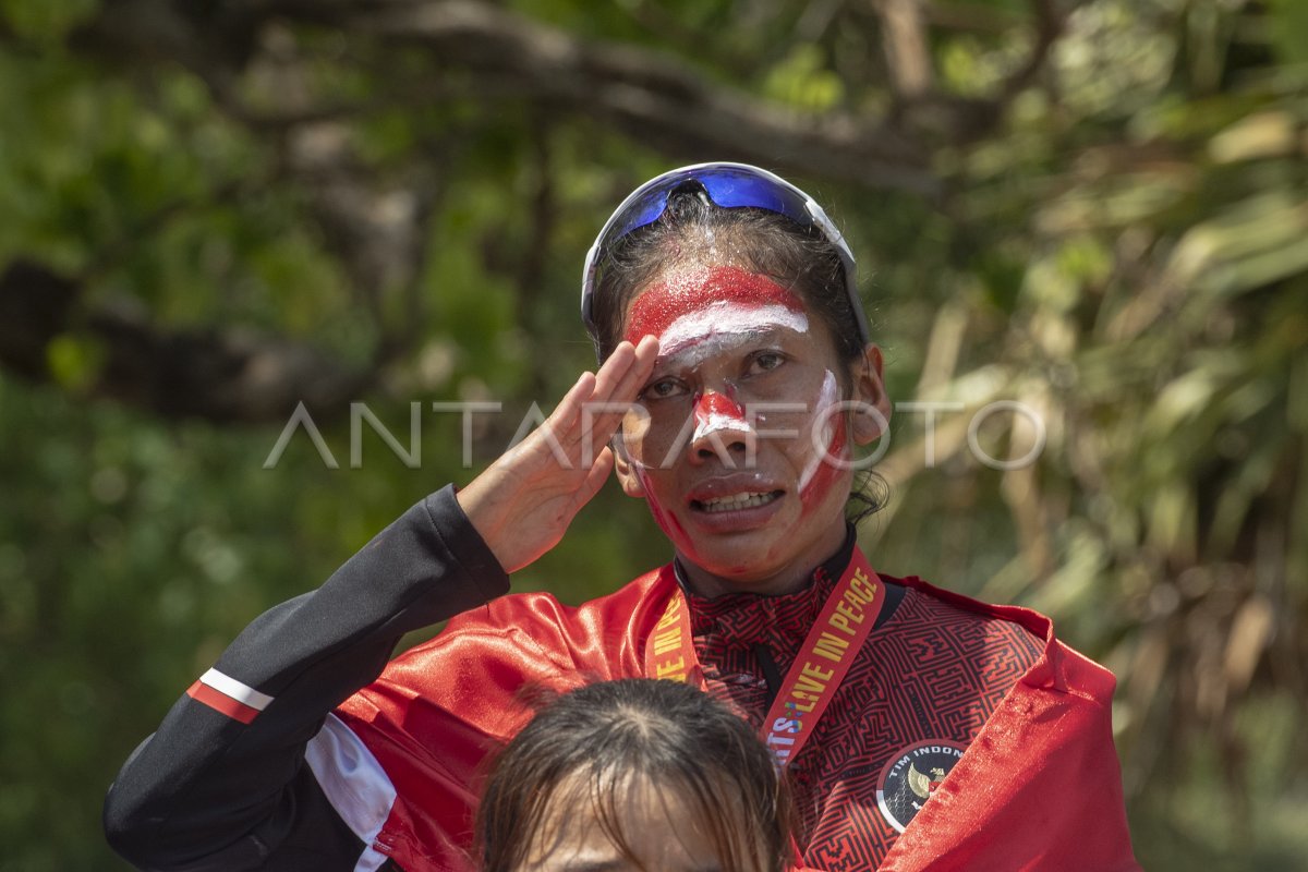Odekta Elviana Naibaho raih emas maraton putri SEA Games