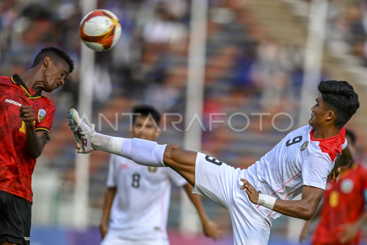 Indonesia melawan Timor Leste Sea Games 2023 | ANTARA Foto