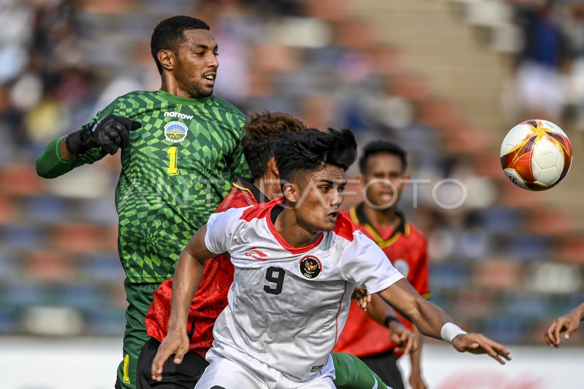 Indonesia melawan Timor Leste Sea Games 2023 | ANTARA Foto