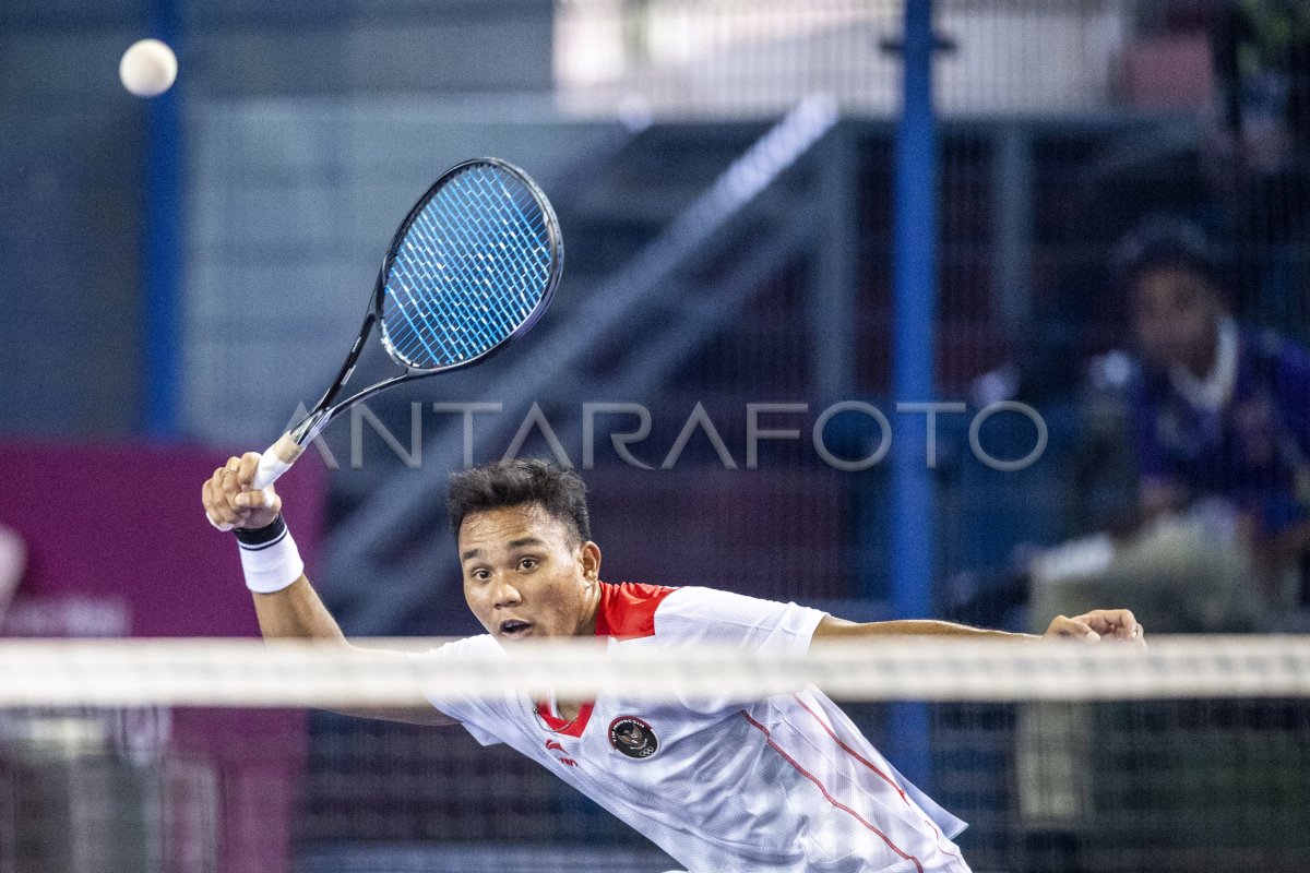 Soft Tenis Beregu Putra Indonesia Raih Emas Antara Foto 7752