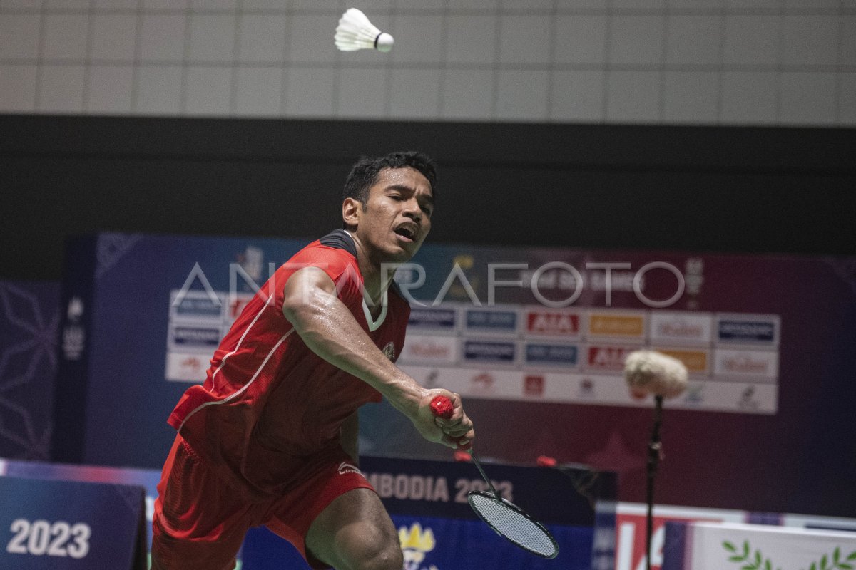 Indonesia Raih Emas Bulu Tangkis Beregu Putra Sea Games Antara Foto