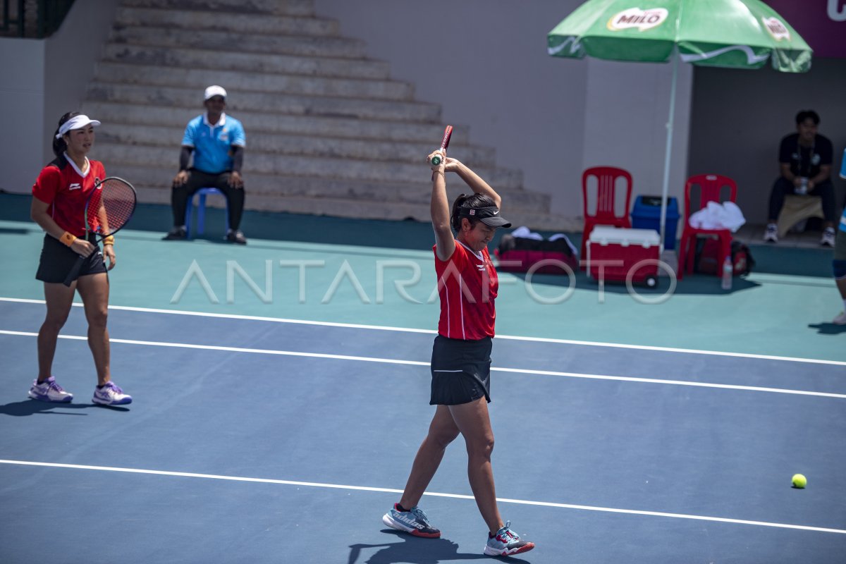 Tenis Ganda Putri Indonesia raih medali perak SEA Games 2023
