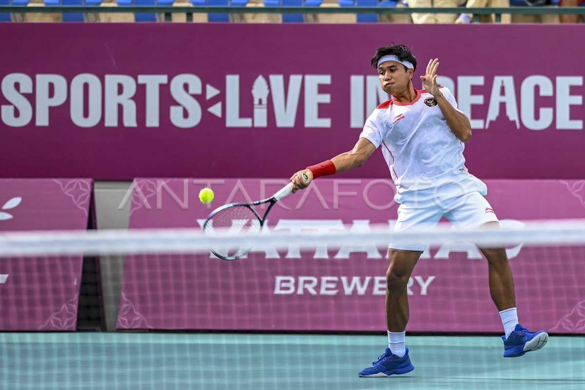 Tenis Rifqi Fitriadi raih medali emas SEA Games 2023