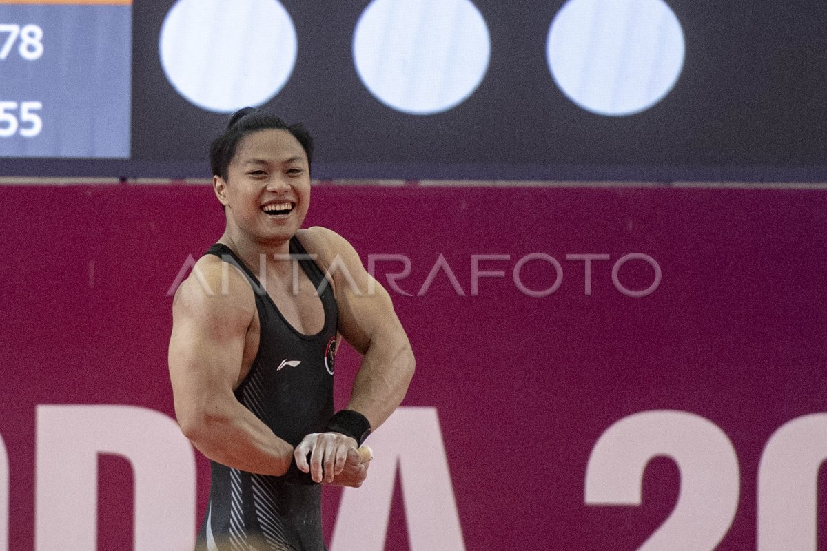 Lifter Rahmat Erwin Abdullah Raih Emas Dan Pecahkan Rekor Sea Games