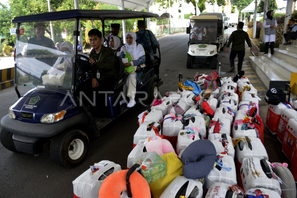Jumlah jamaah calon haji embarkasi Makassar