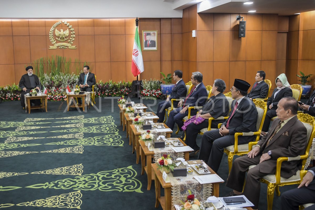 Ketua MPR terima kunjungan Presiden Iran