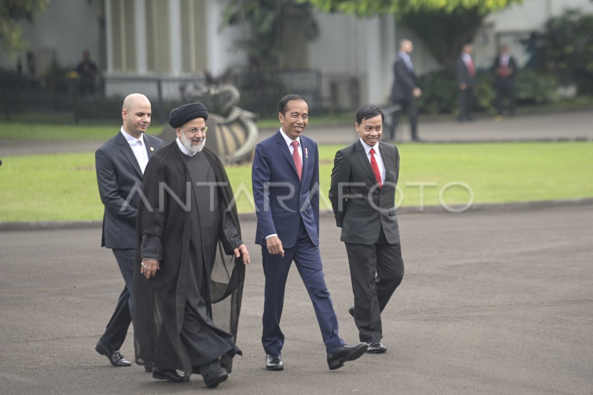 Presiden Joko Widodo terima kunjungan Presiden Iran