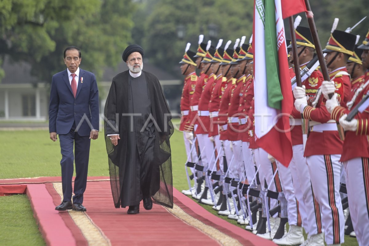 Presiden Joko Widodo terima kunjungan Presiden Iran