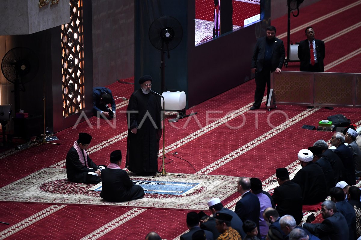 Presiden Iran kunjungi Masjid Istiqlal