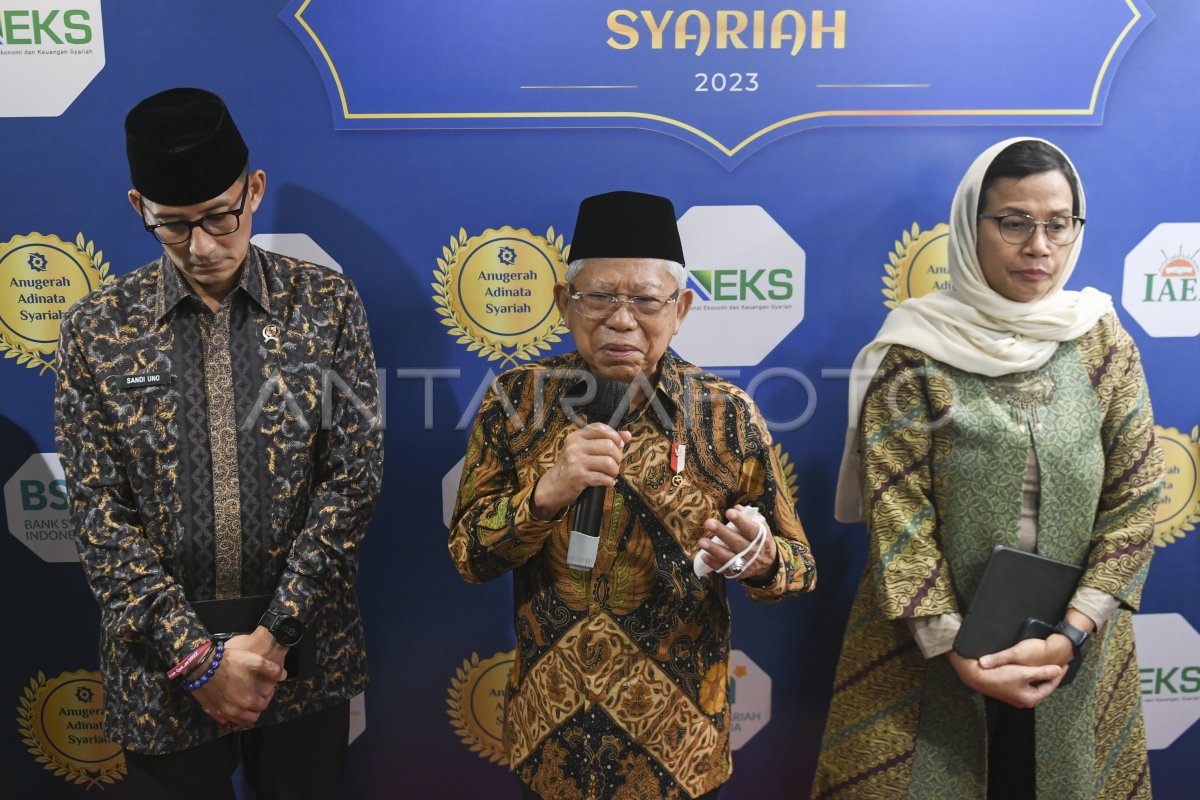 Anugerah Adinata Syariah 2023 | ANTARA Foto