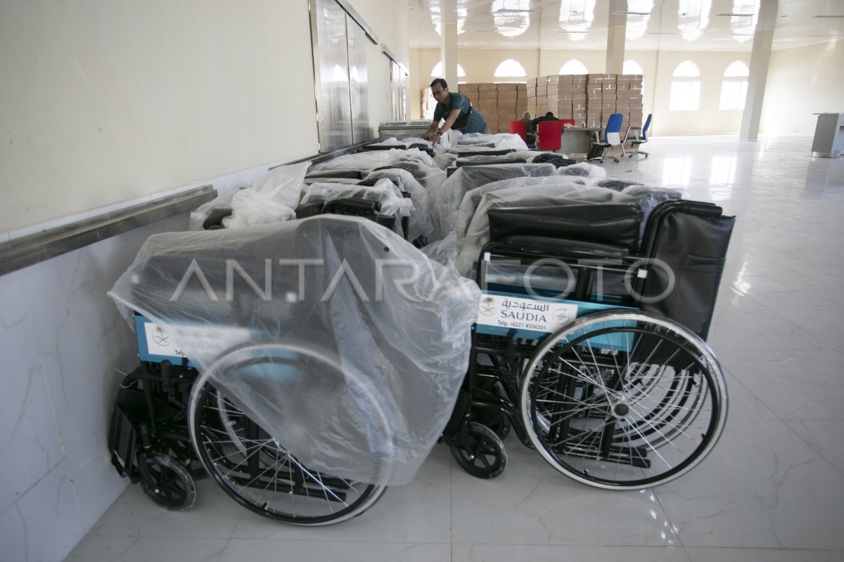 Persiapan sarana di Embarkasi Kertajati