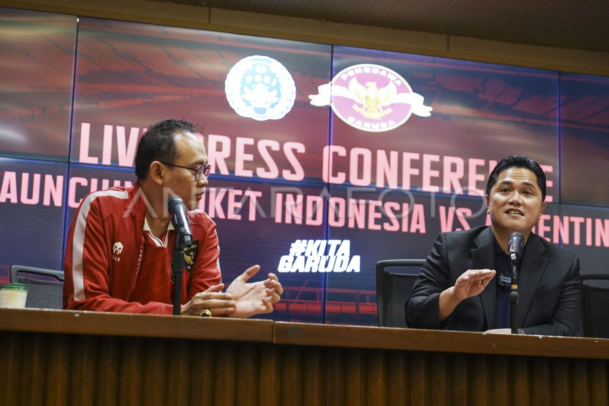 Peluncuran harga tiket Indonesia vs Argentina