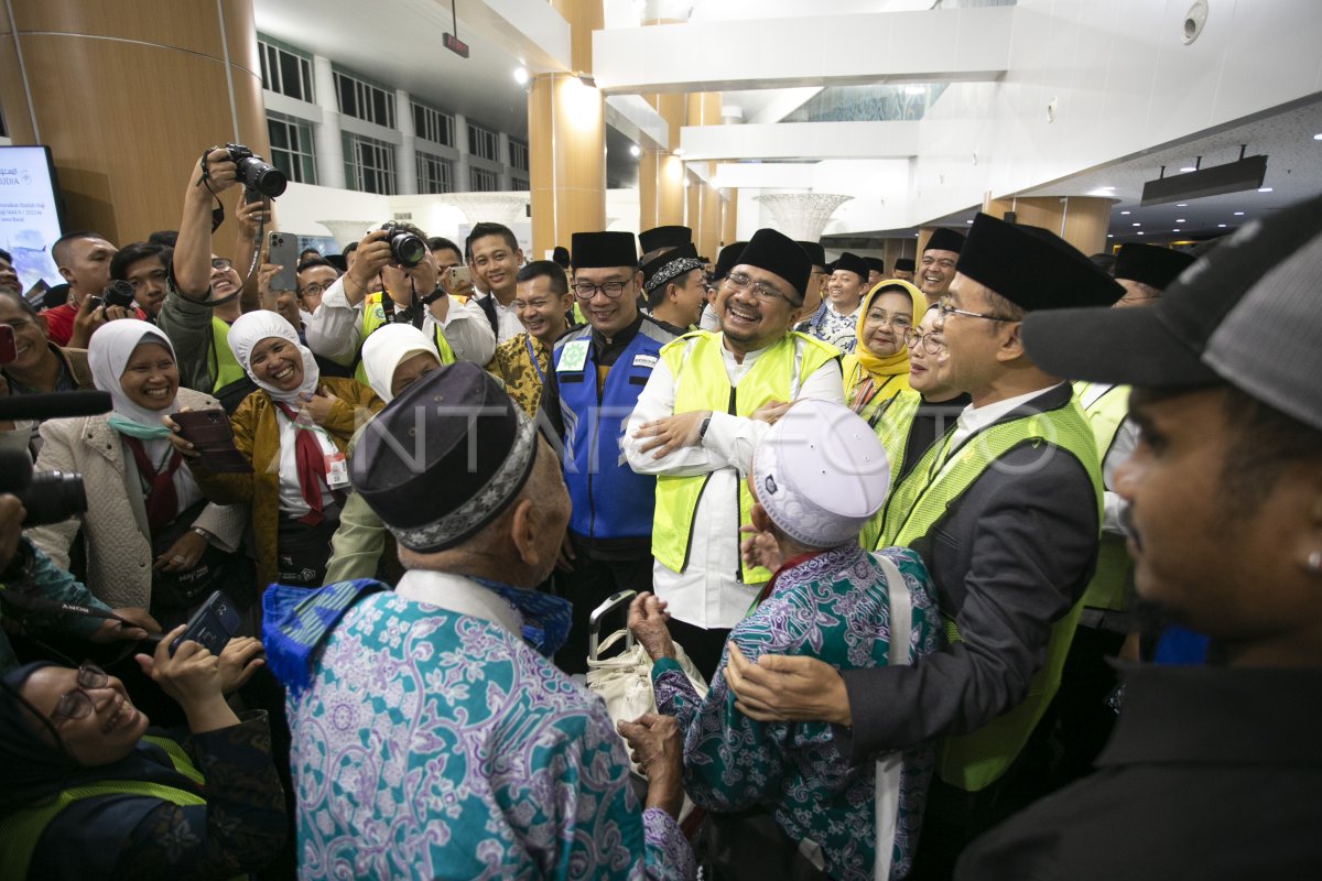 Penerbangan pertama haji di Kertajati