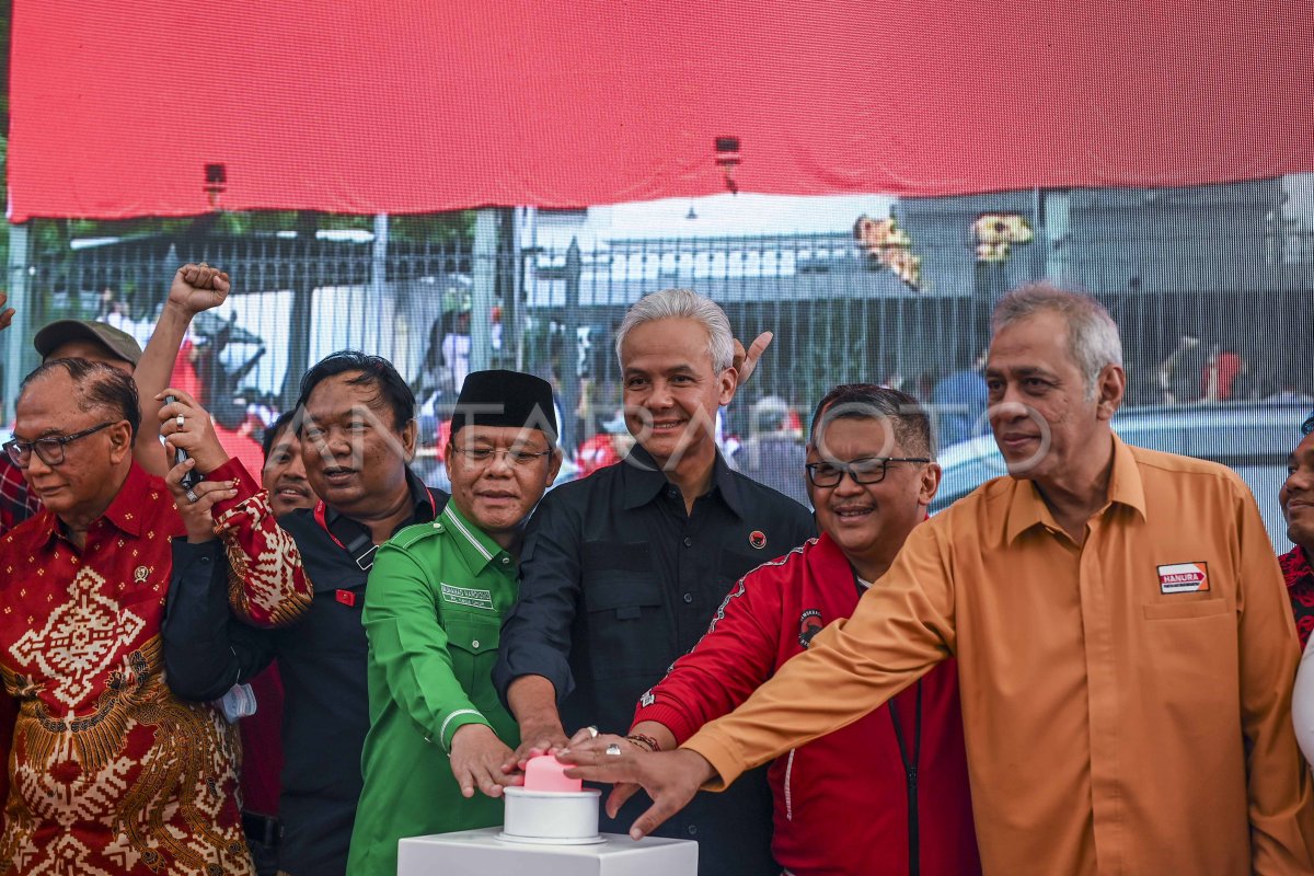 Ganjar resmikan rumah aspirasi pemenangan pilpres