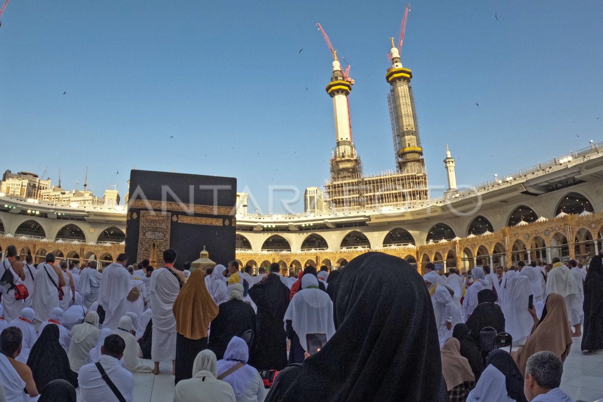 Masjidil Haram mulai dipadati jamaah