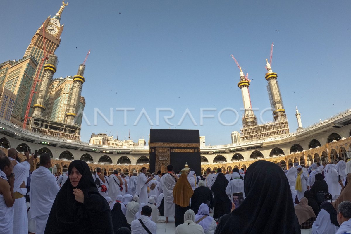 MASJIDIL HARAM MULAI DIPADATI JAMAAH