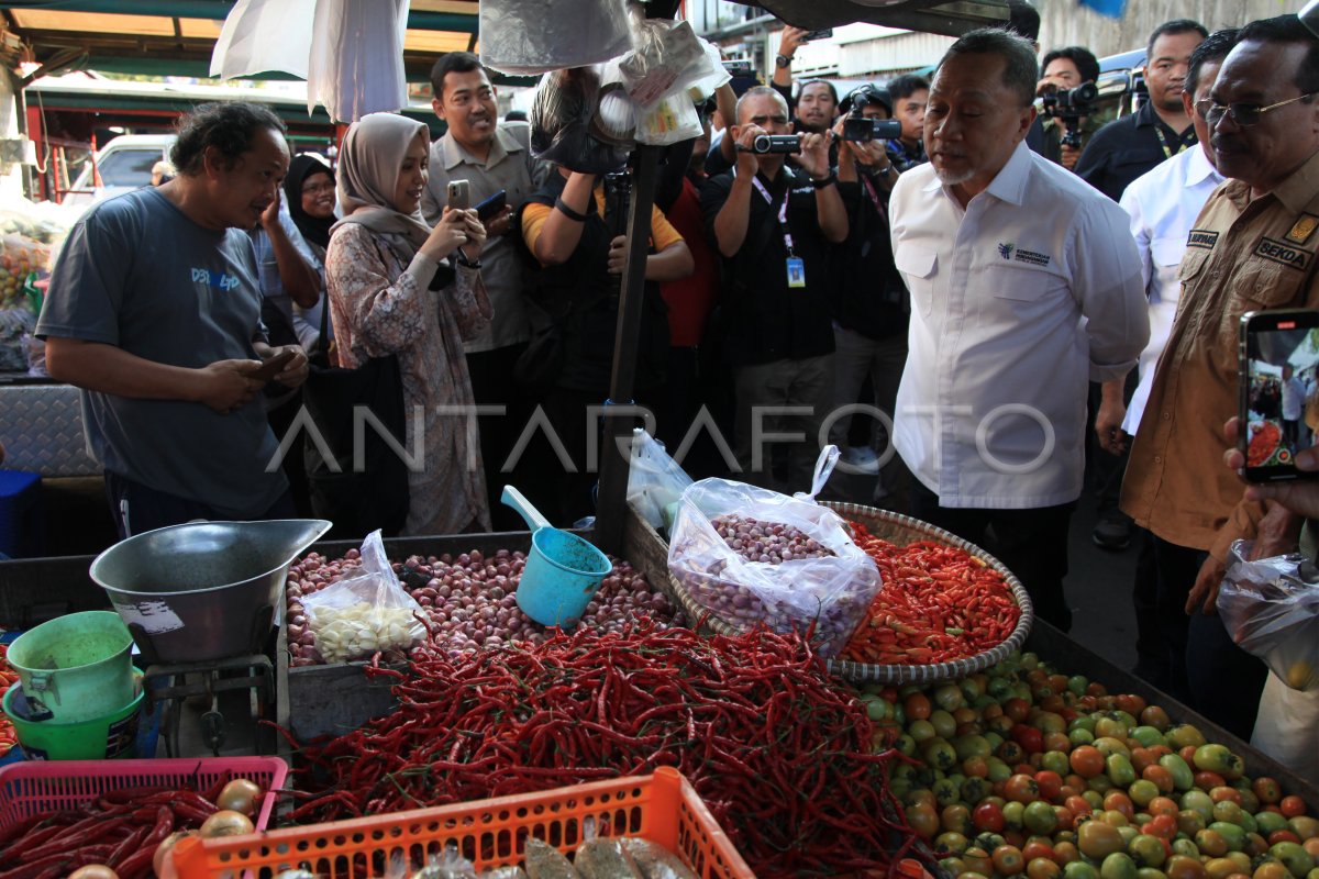Mendag sidak harga sembako di Palangka Raya