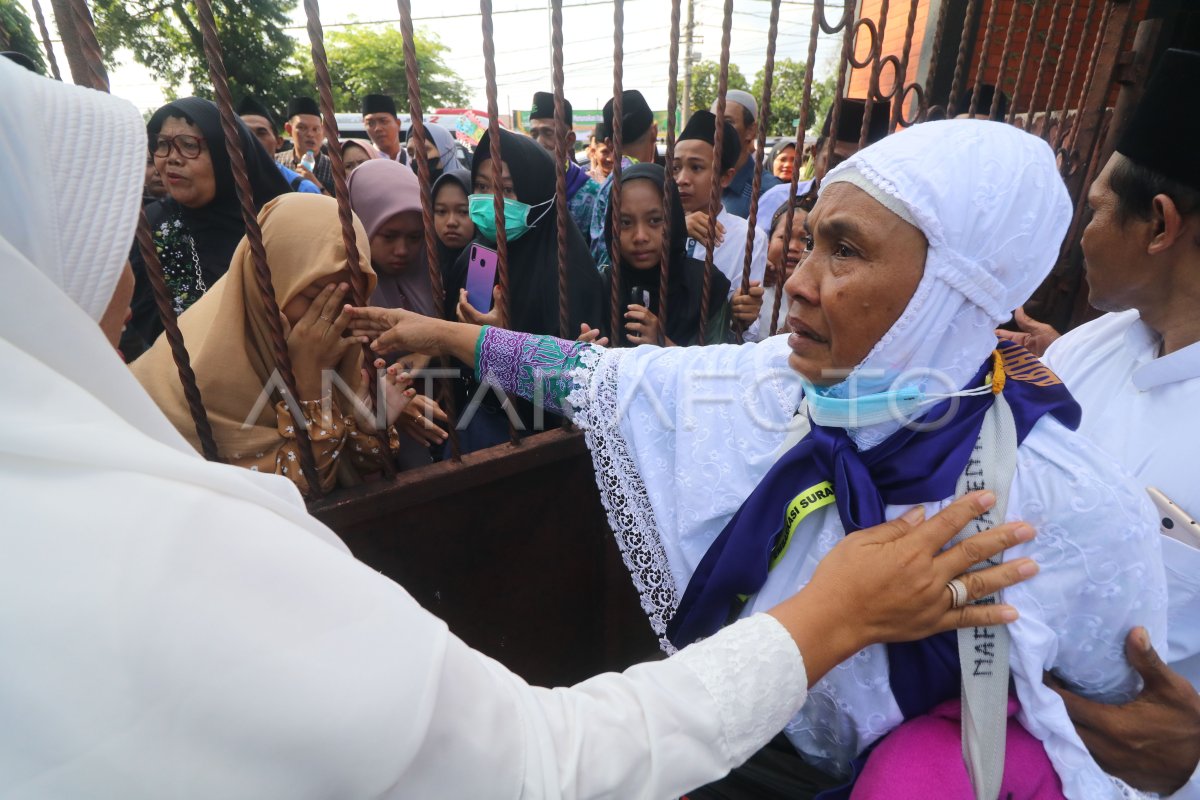 Pemberangkata jamaah calon haji Kediri