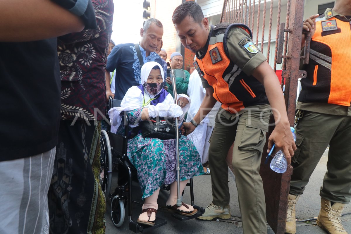 Pemberangkata jamaah calon haji Kediri