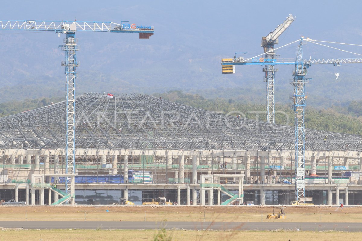 Progres pembangunan bandara di Kediri