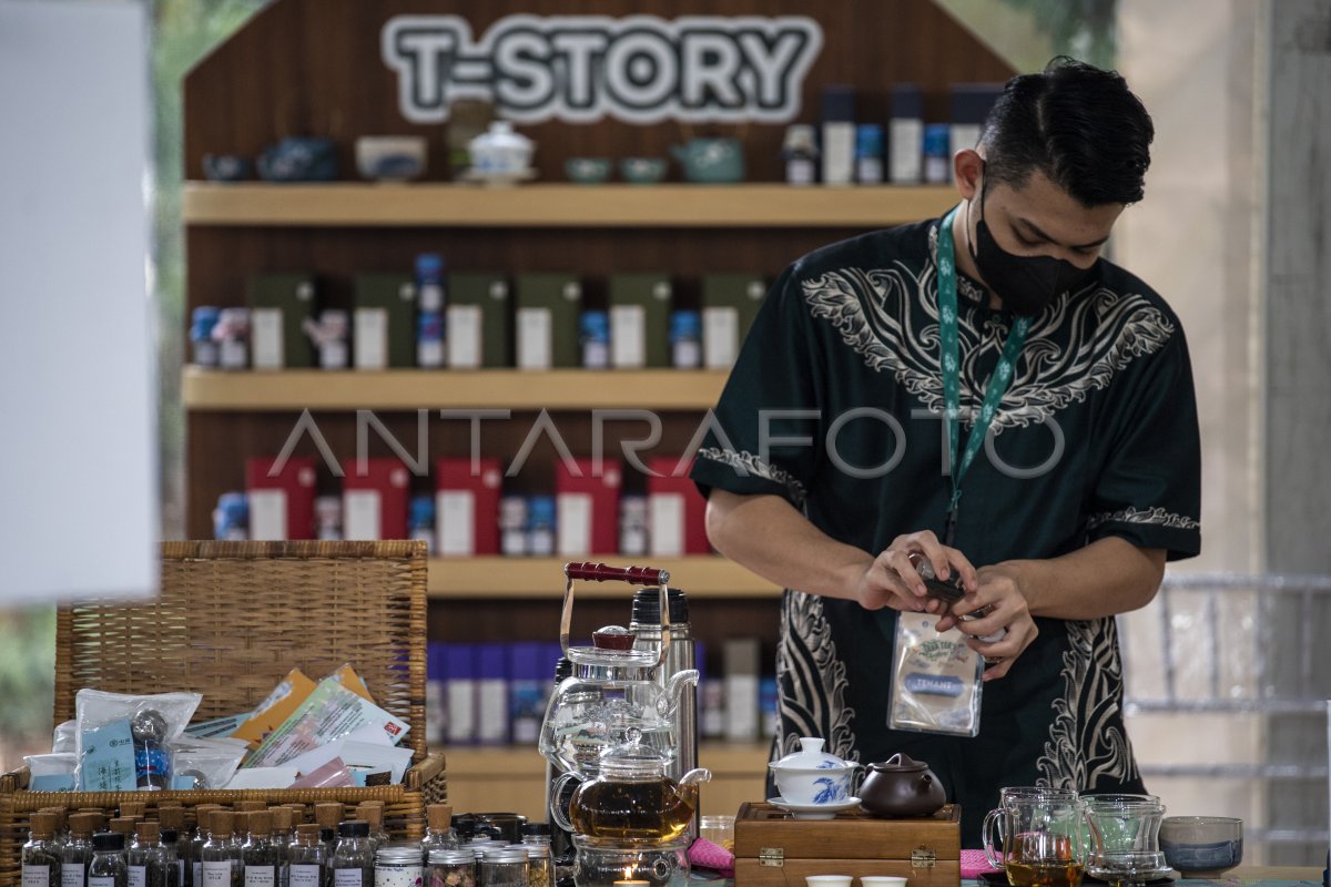 Java Tea Festival Jawa Barat ANTARA Foto