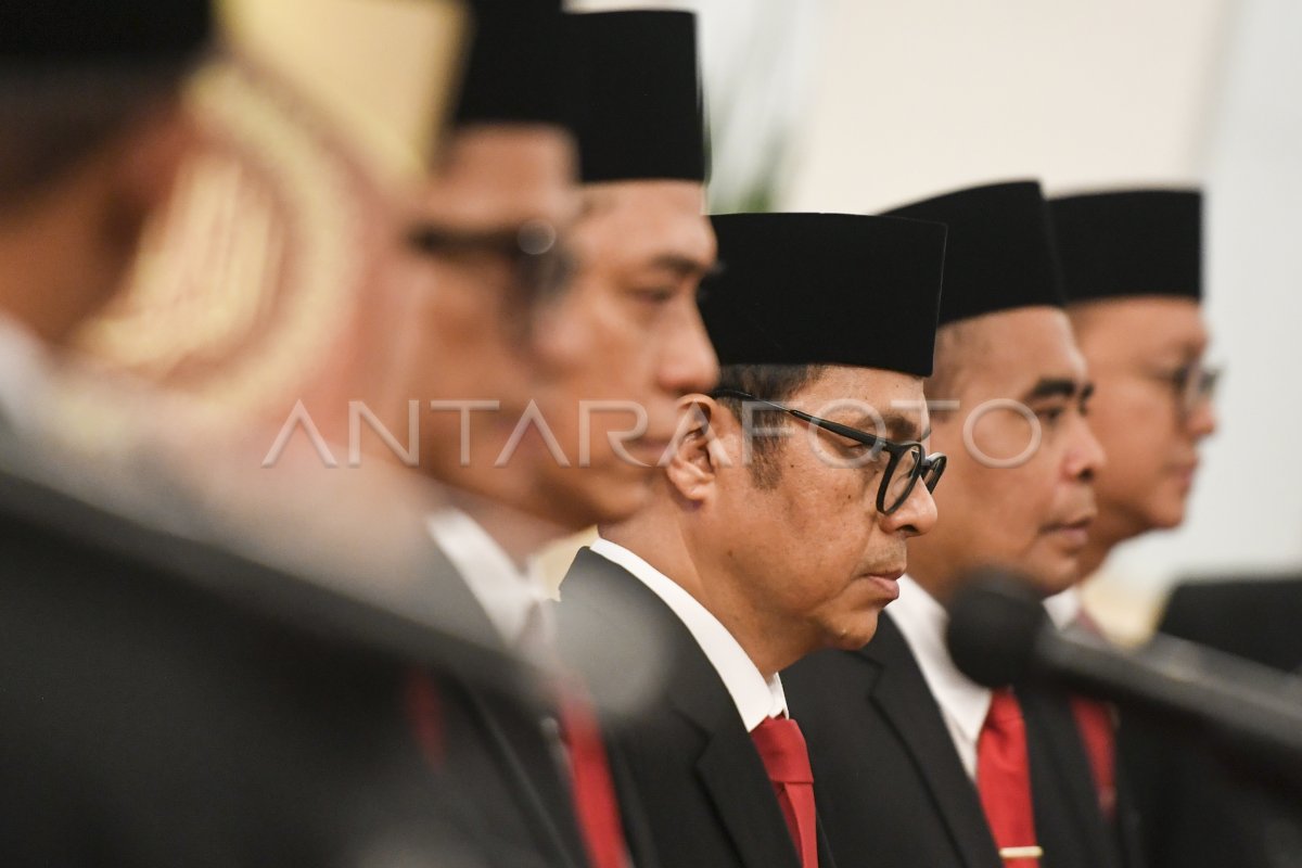 Pelantikan Wakil Menteri Antara Foto