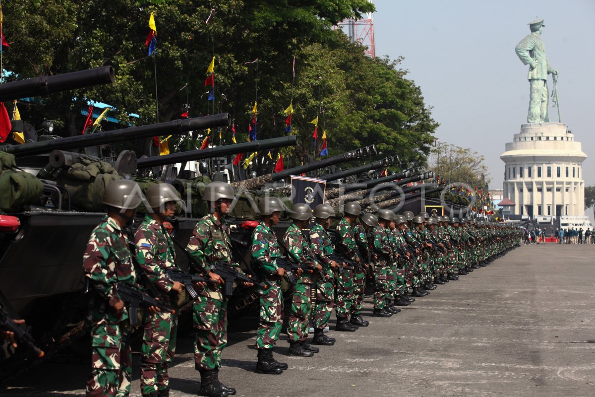 Apel gelar pasukan Latihan Gabungan TNI