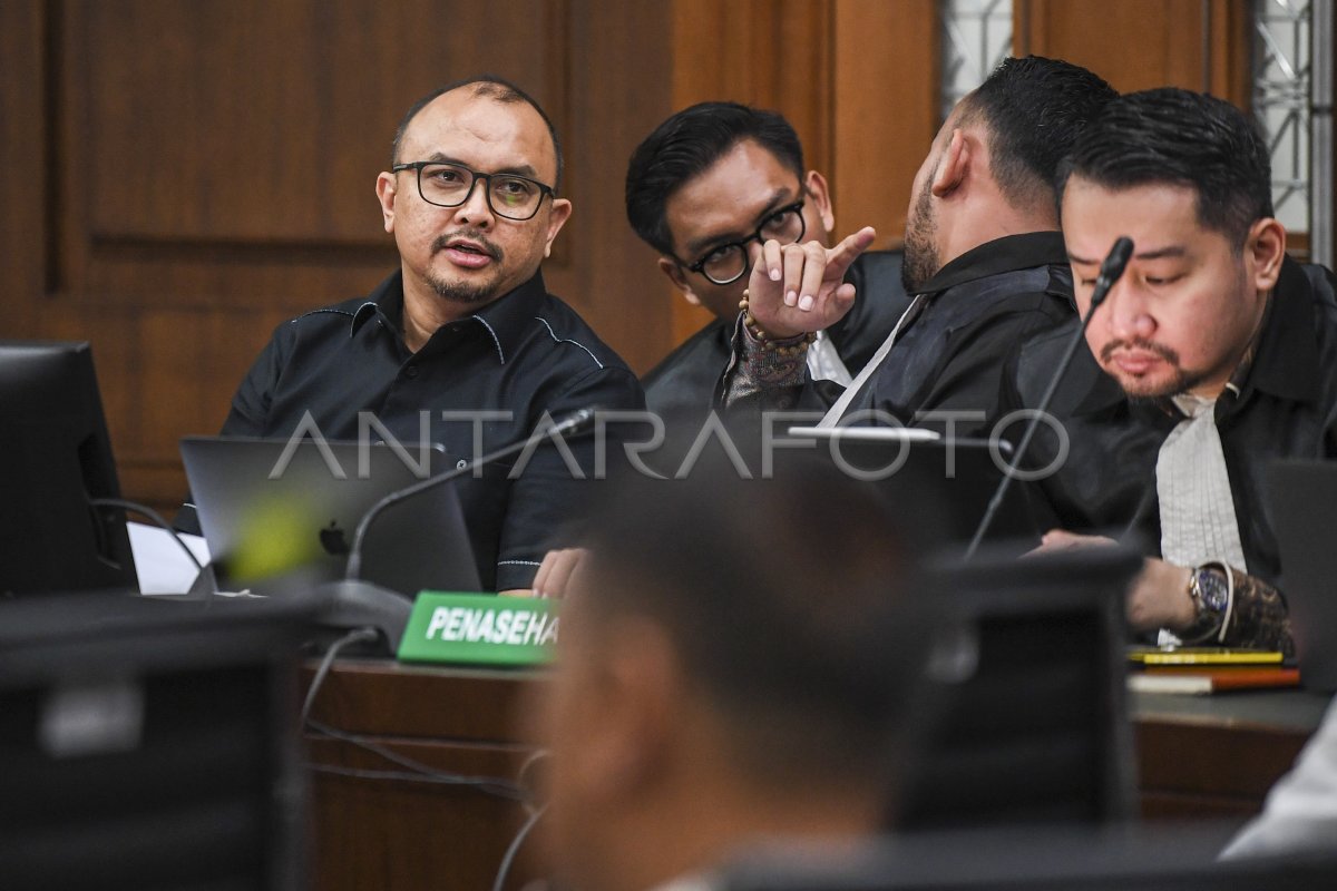 Sidang Lanjutan Korupsi BTS BAKTI Kominfo | ANTARA Foto