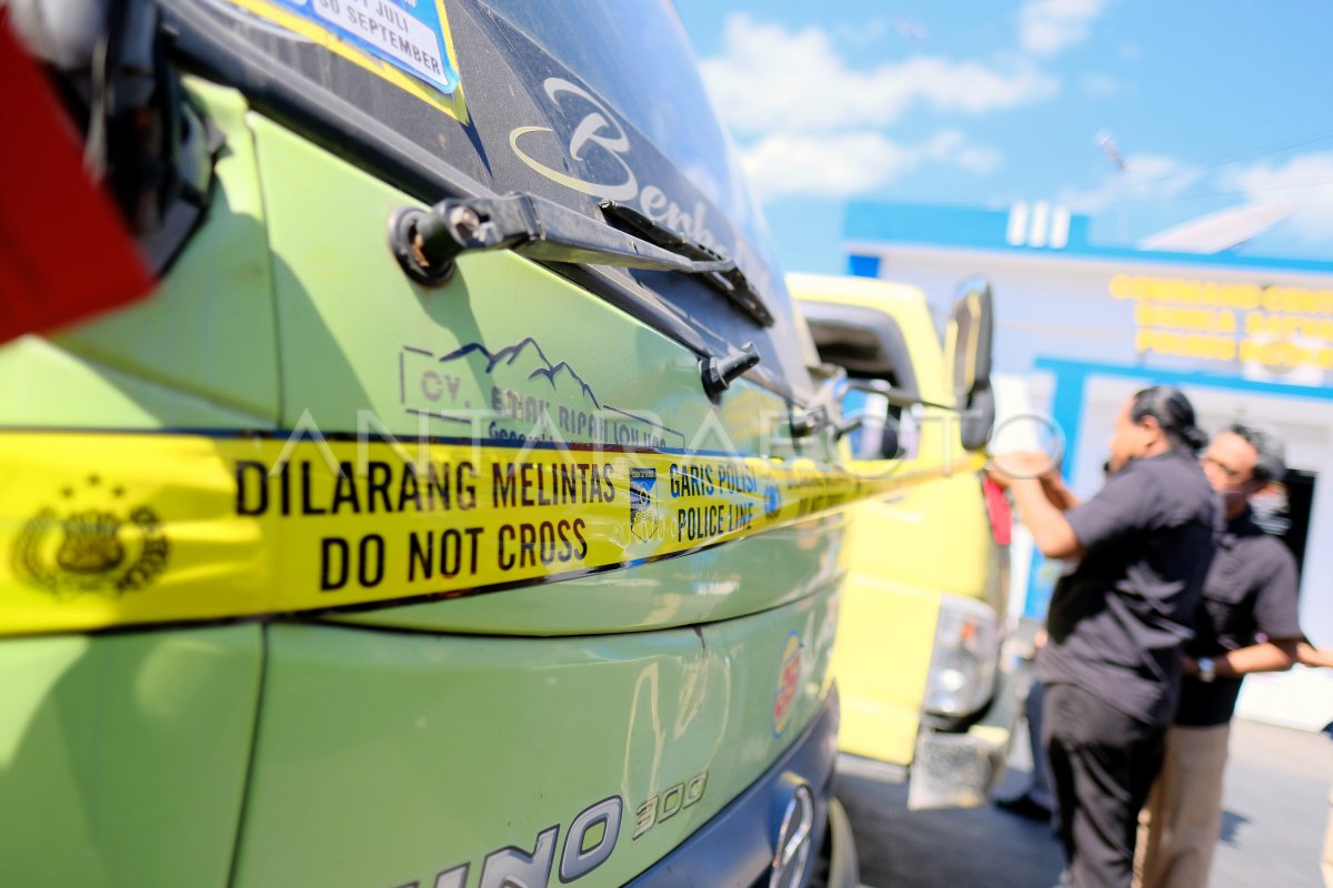 Penyalahgunaan solar subsidi di Blitar