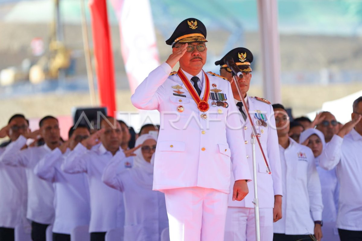 Upacara peringatan HUT ke-78 RI di IKN