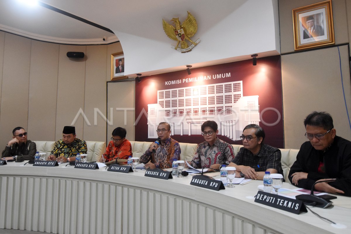 Daftar Calon Sementara anggota DPR Pemilu 2024 ANTARA Foto